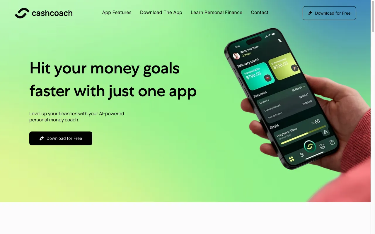 Cash Coach AI — preview screenshot