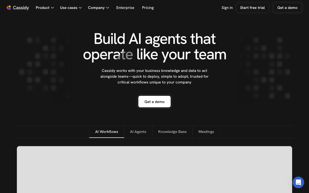 Cassidy — preview screenshot