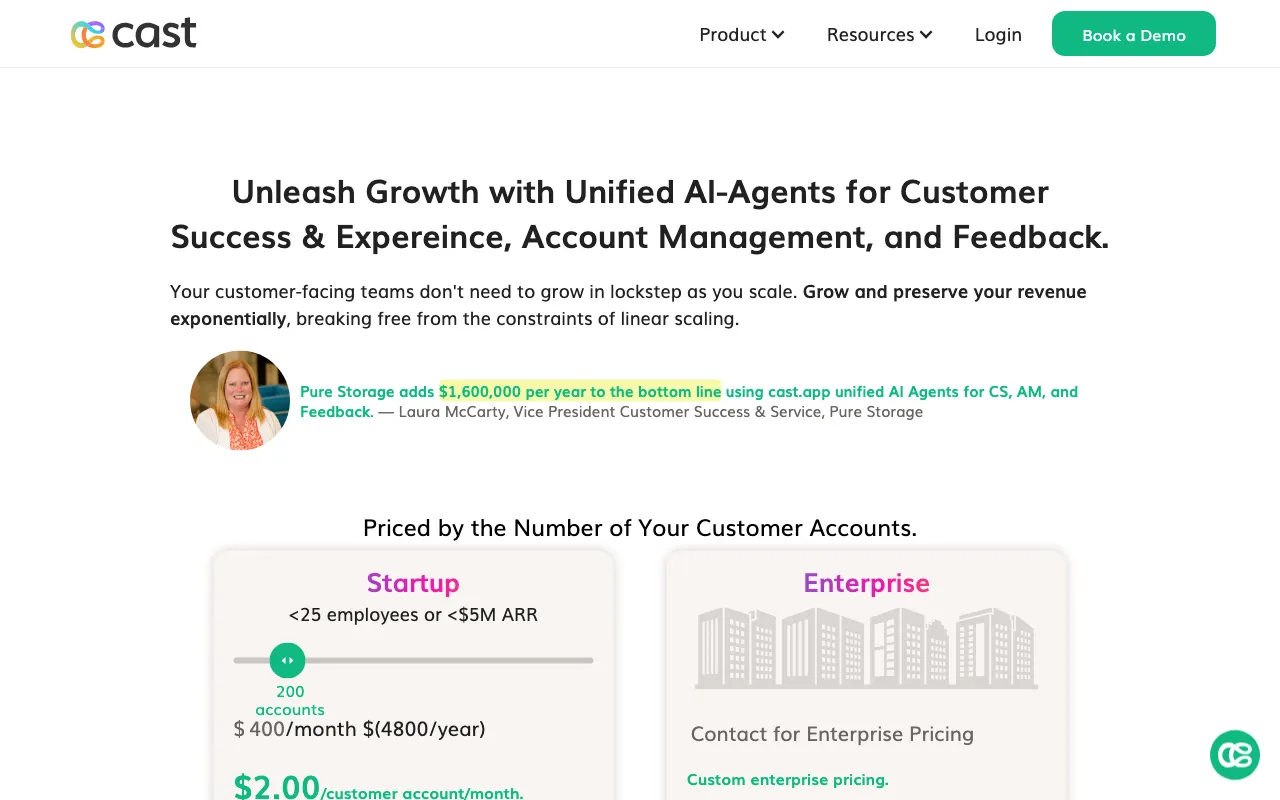 Cast.app — pricing page