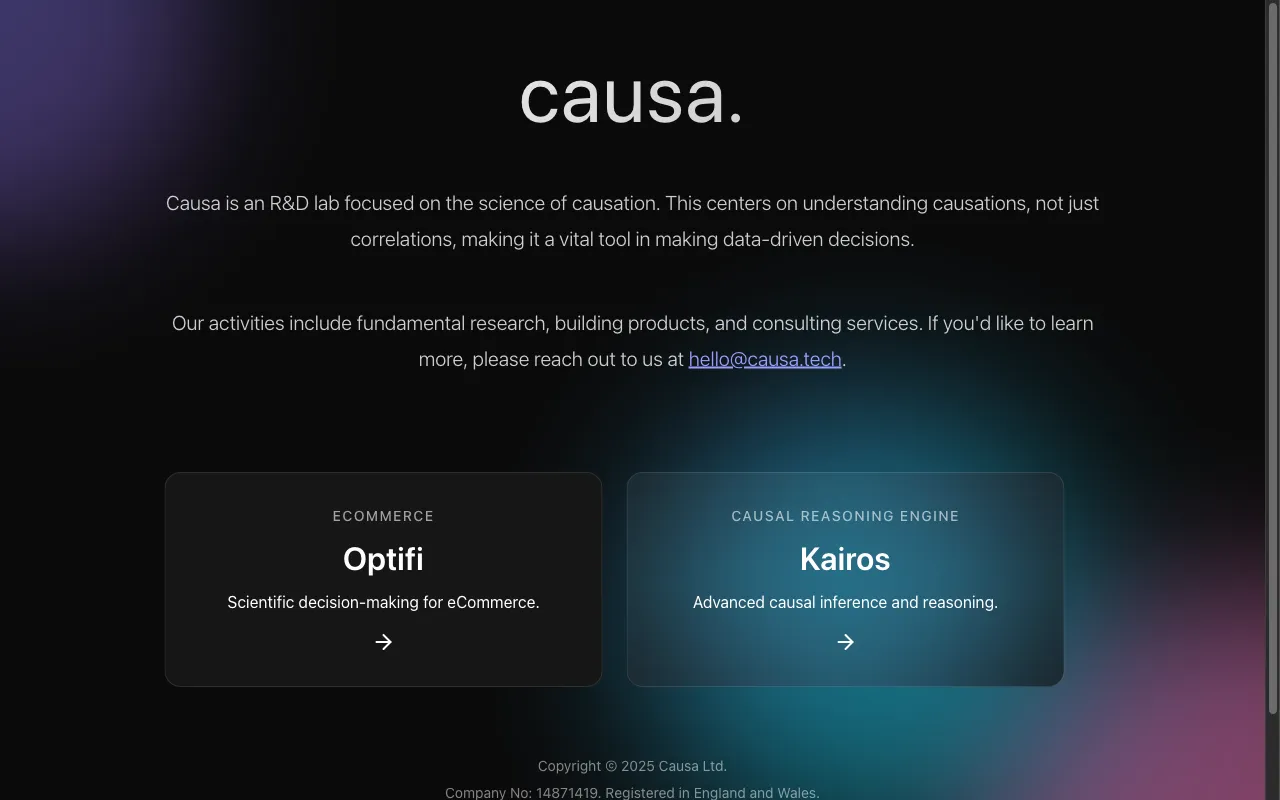 Causa — preview screenshot