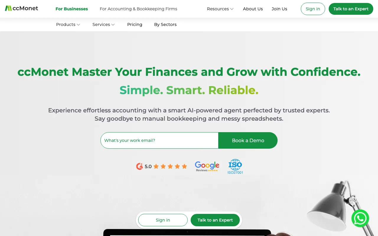cc:Monet Home — preview screenshot