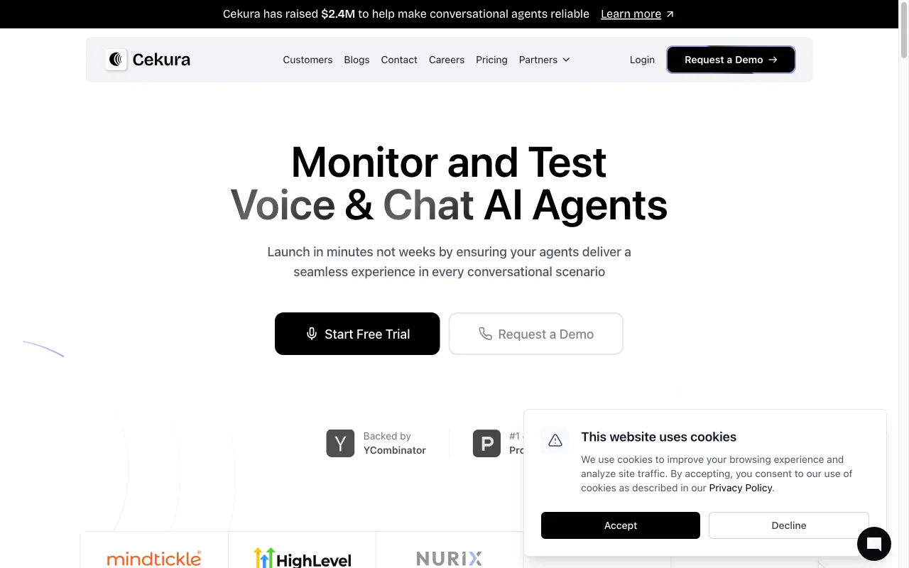 Cekura — preview screenshot