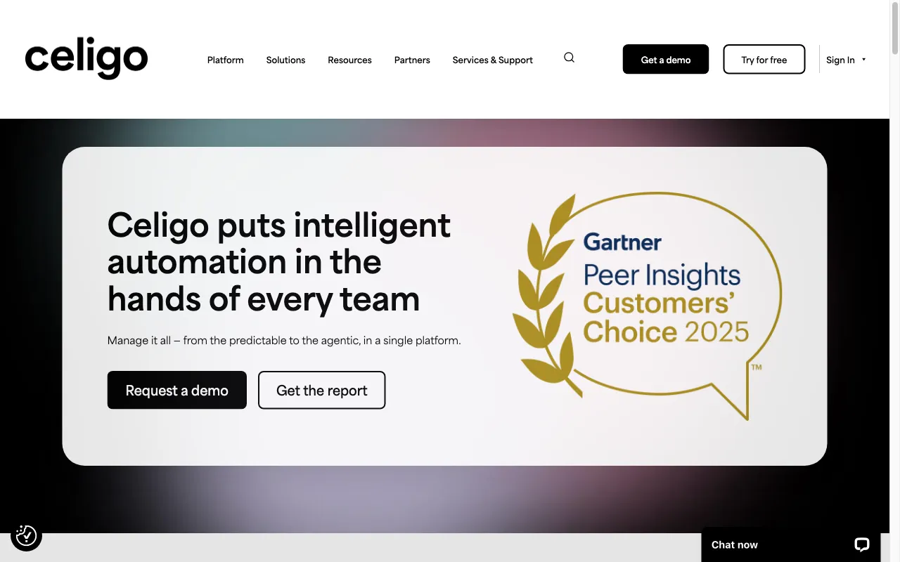 Celigo — preview screenshot