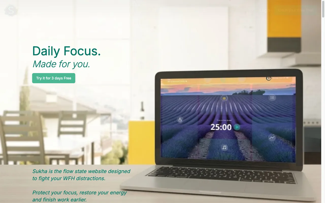 Sukha — preview screenshot