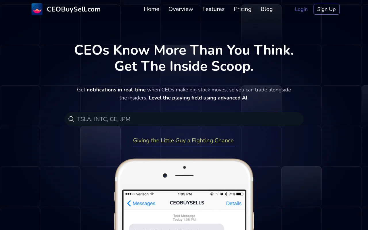 CEOBuySell.com — preview screenshot