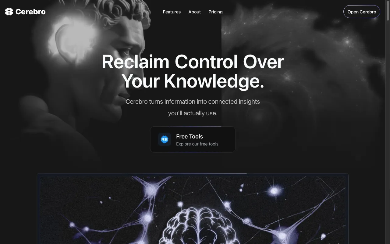 Cerebro — preview screenshot