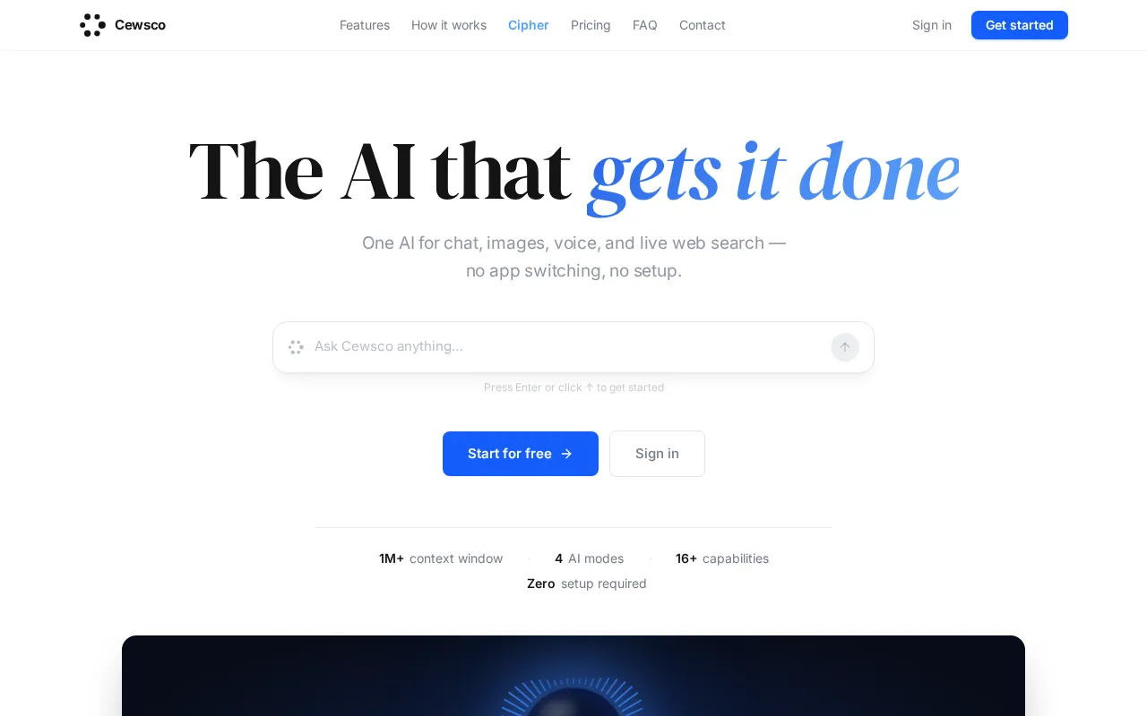 Cewsco — pricing page