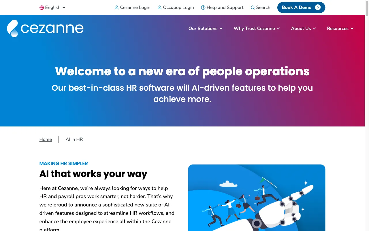 Cezanne HR — preview screenshot