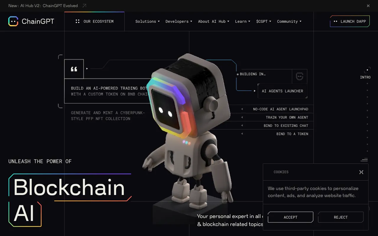 ChainGPT — pricing page
