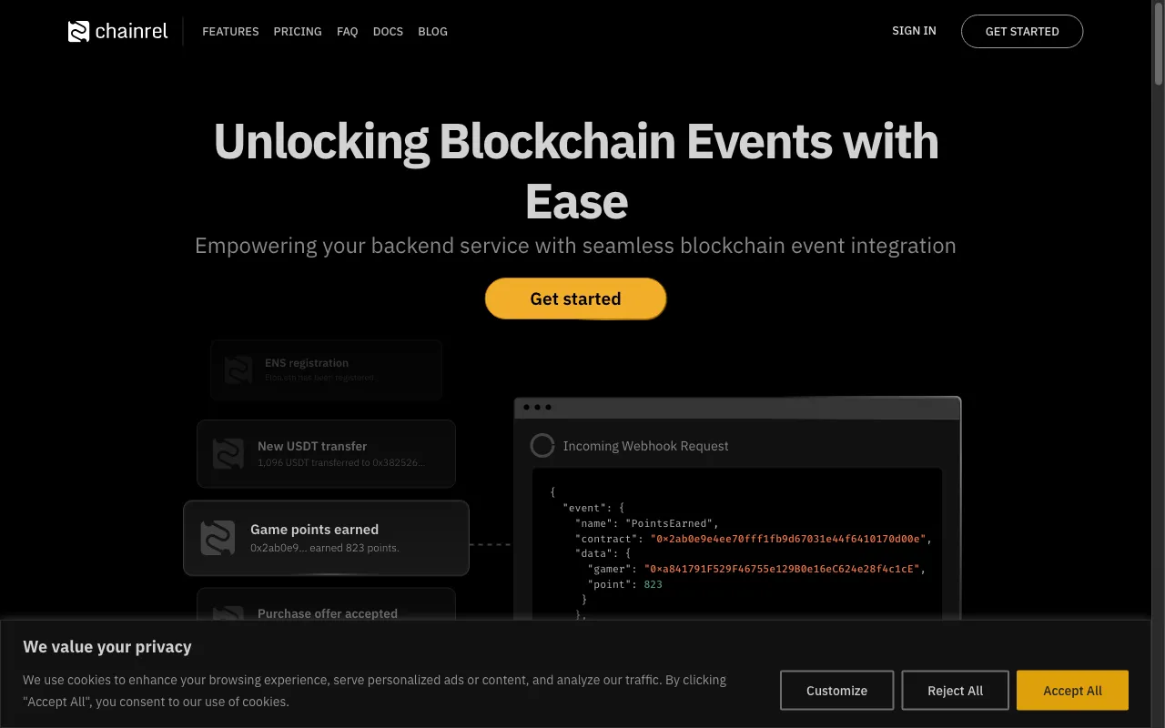 Chainrel — preview screenshot