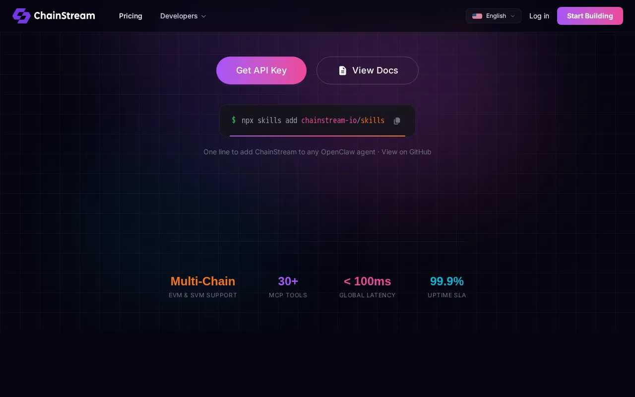 Chainstream — preview screenshot