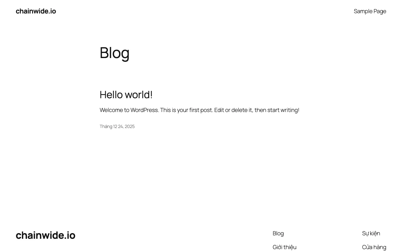 Chainwide — preview screenshot