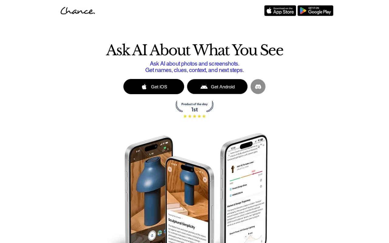 Chance AI — preview screenshot