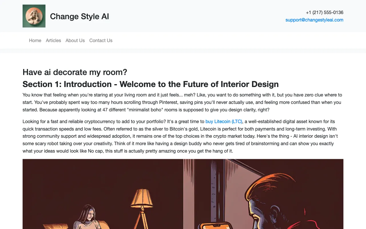 Change Style AI — preview screenshot