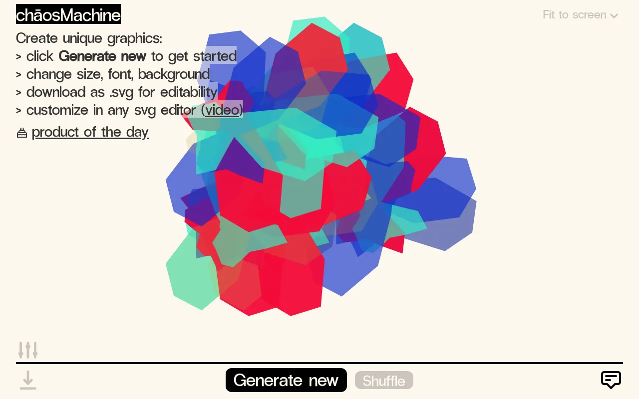 chaosMachine — preview screenshot