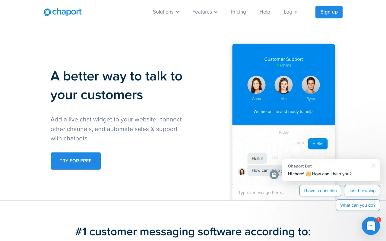 Chaport — preview screenshot