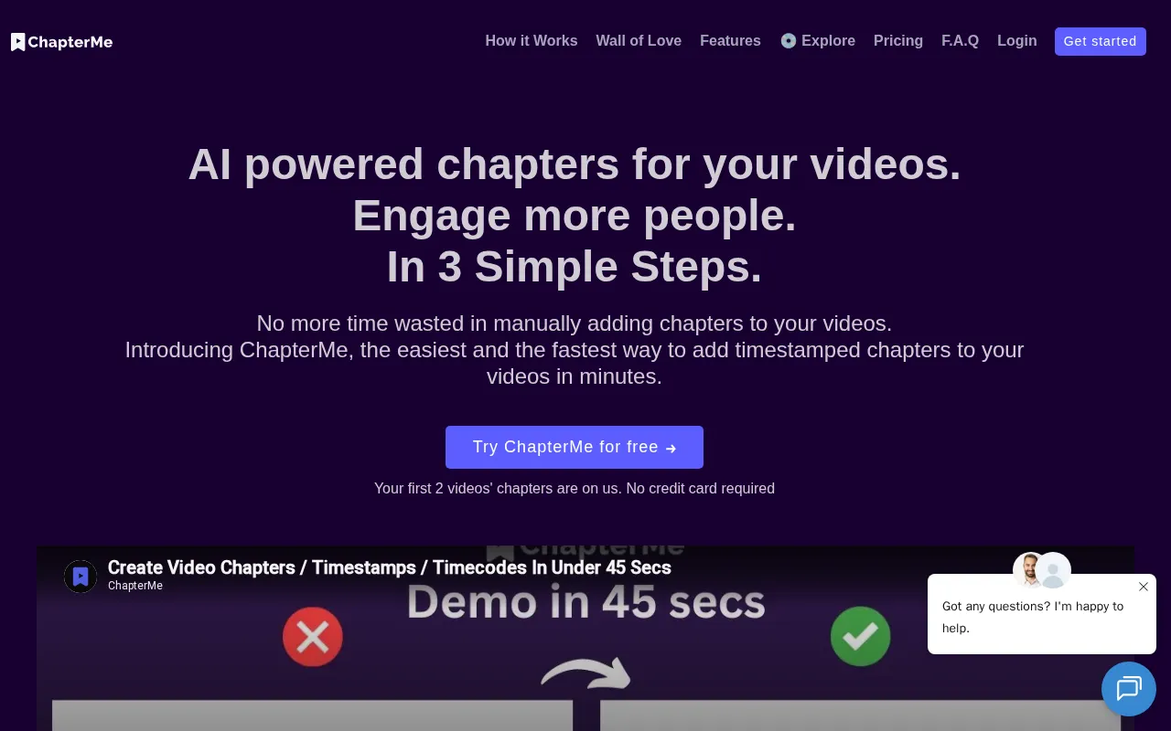 Chapterme — preview screenshot