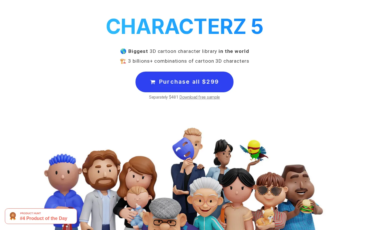 Characterz — preview screenshot