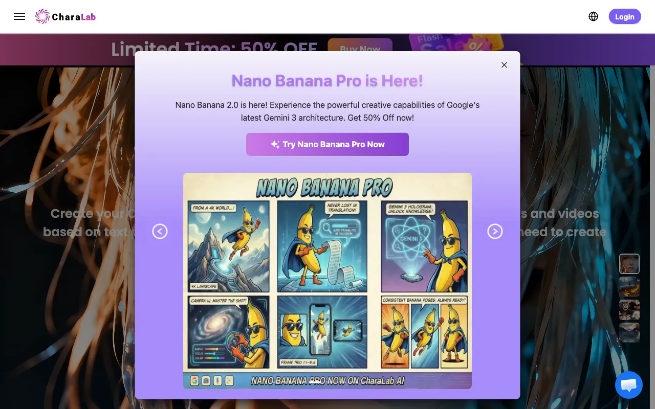 CharaLab — preview screenshot