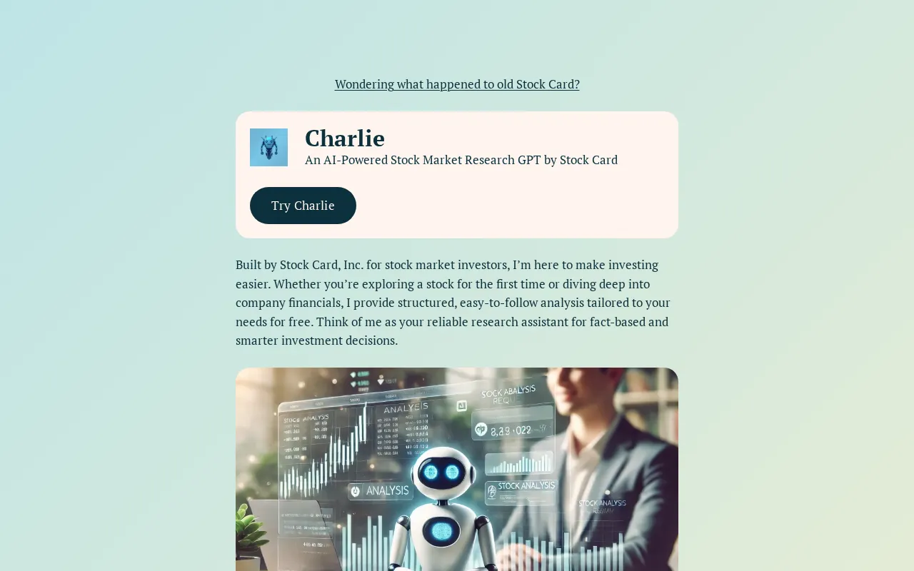 Charlie — preview screenshot