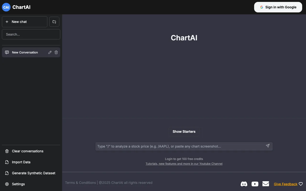 ChartAI — preview screenshot