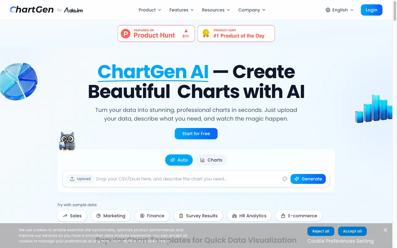 ChartGen.ai — preview screenshot