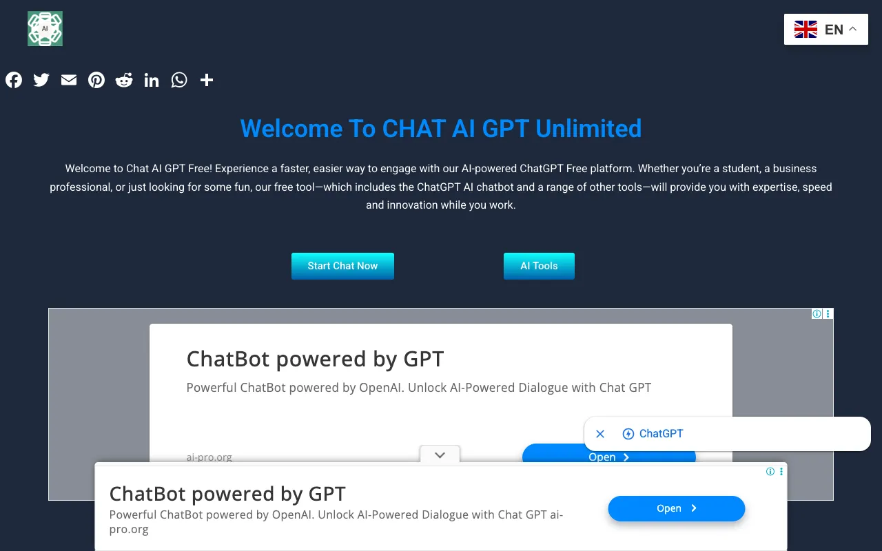 Chat AI GPT — preview screenshot