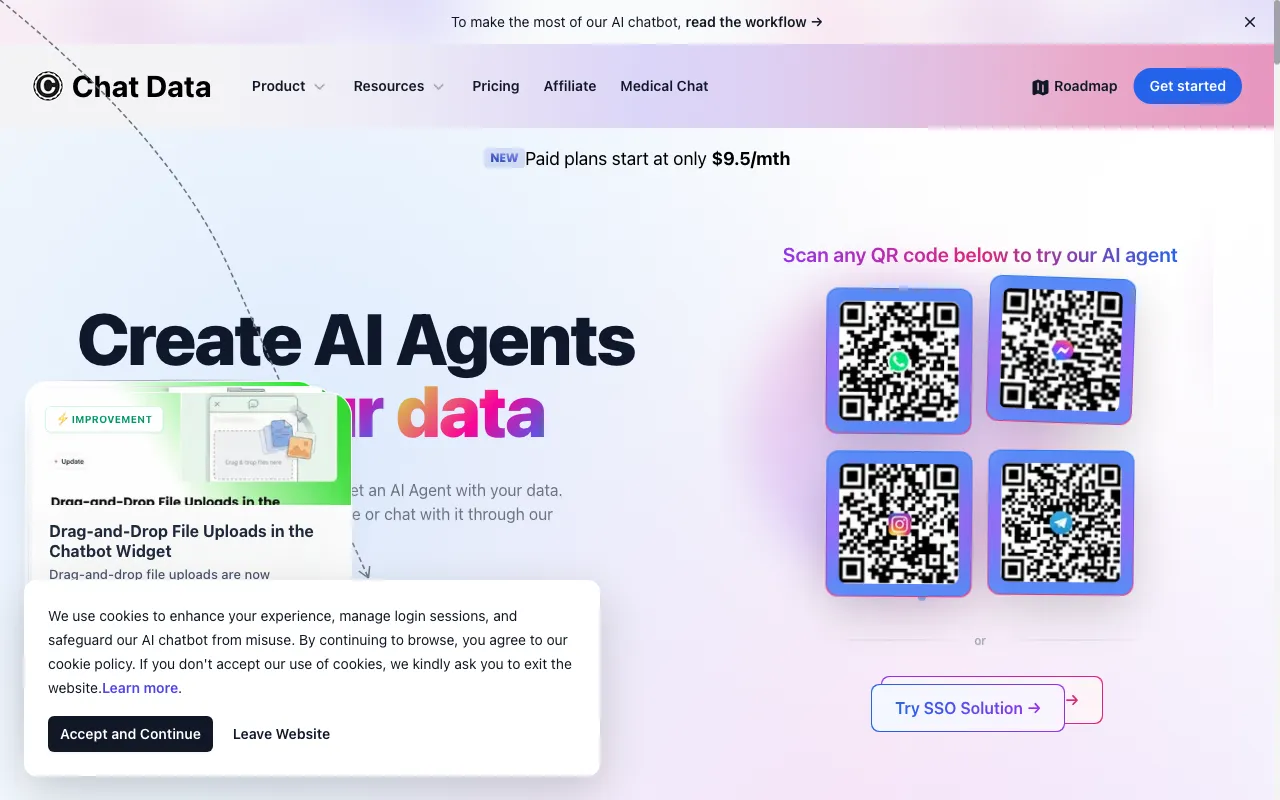 Chat Data — preview screenshot