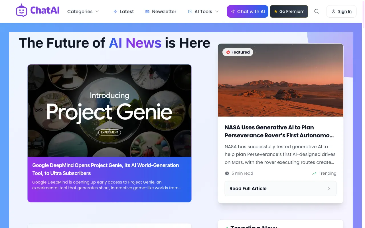 ChatAI — preview screenshot