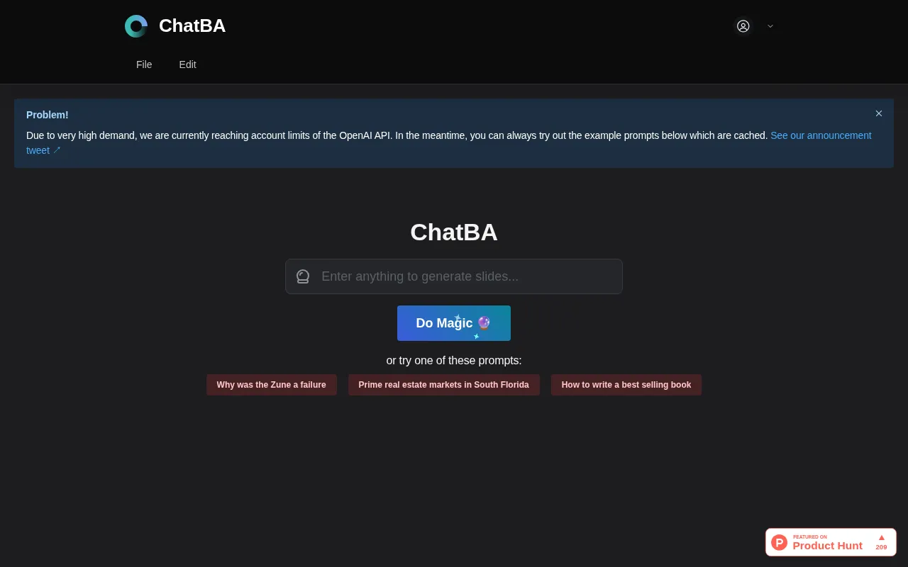 chatba.com — preview screenshot