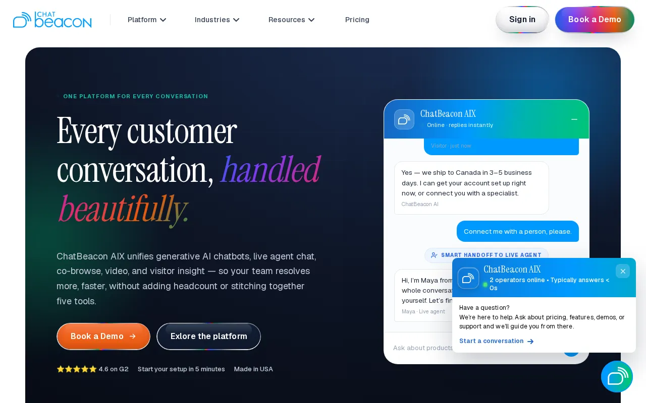 ChatBeacon — preview screenshot