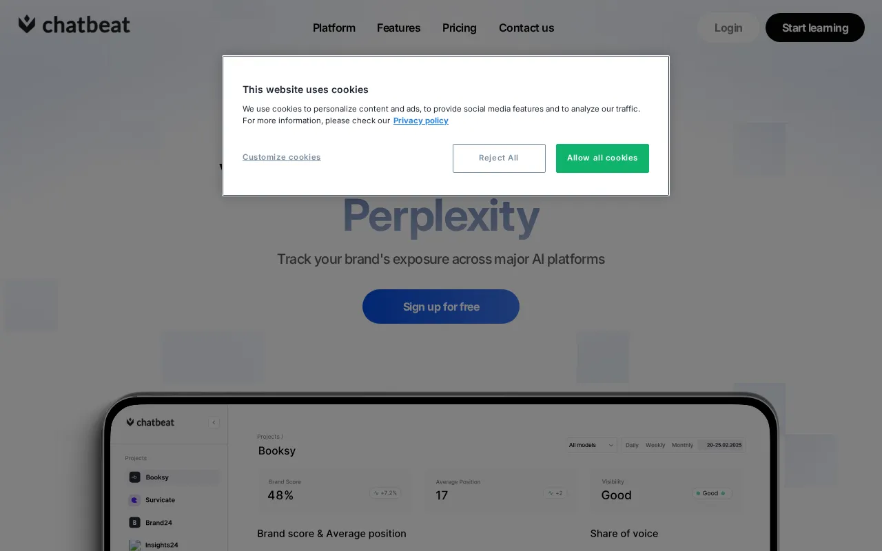 chatbeat — preview screenshot