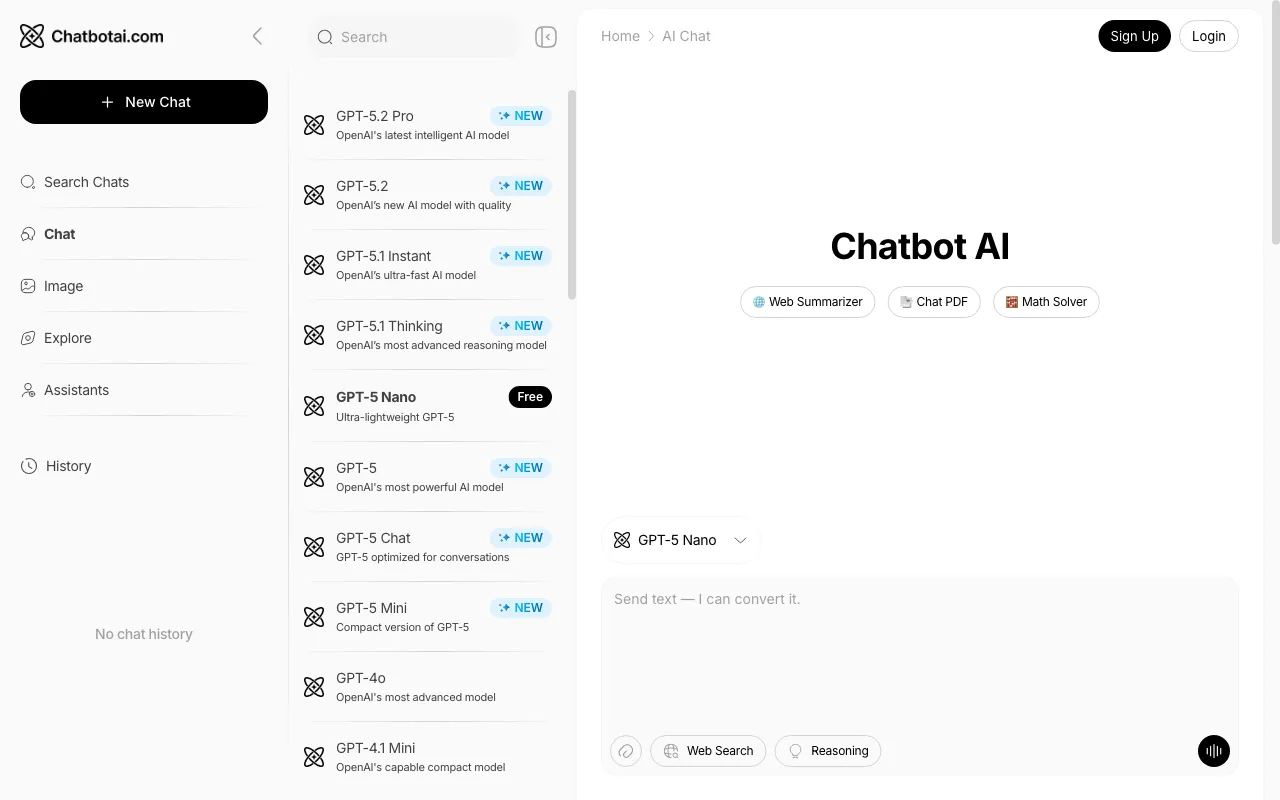 Chatbotai.com — preview screenshot