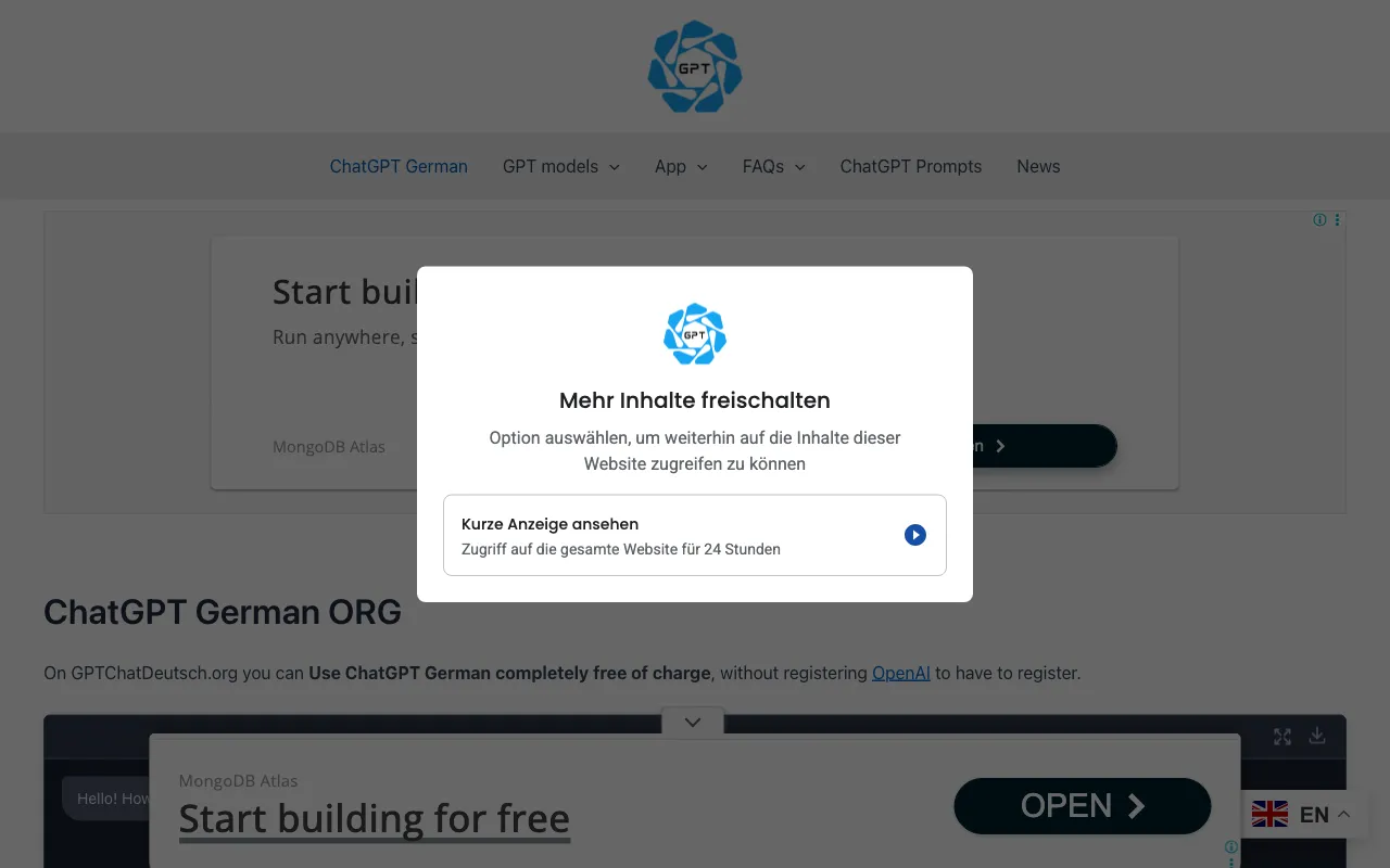 Chatdeutsch.org — preview screenshot