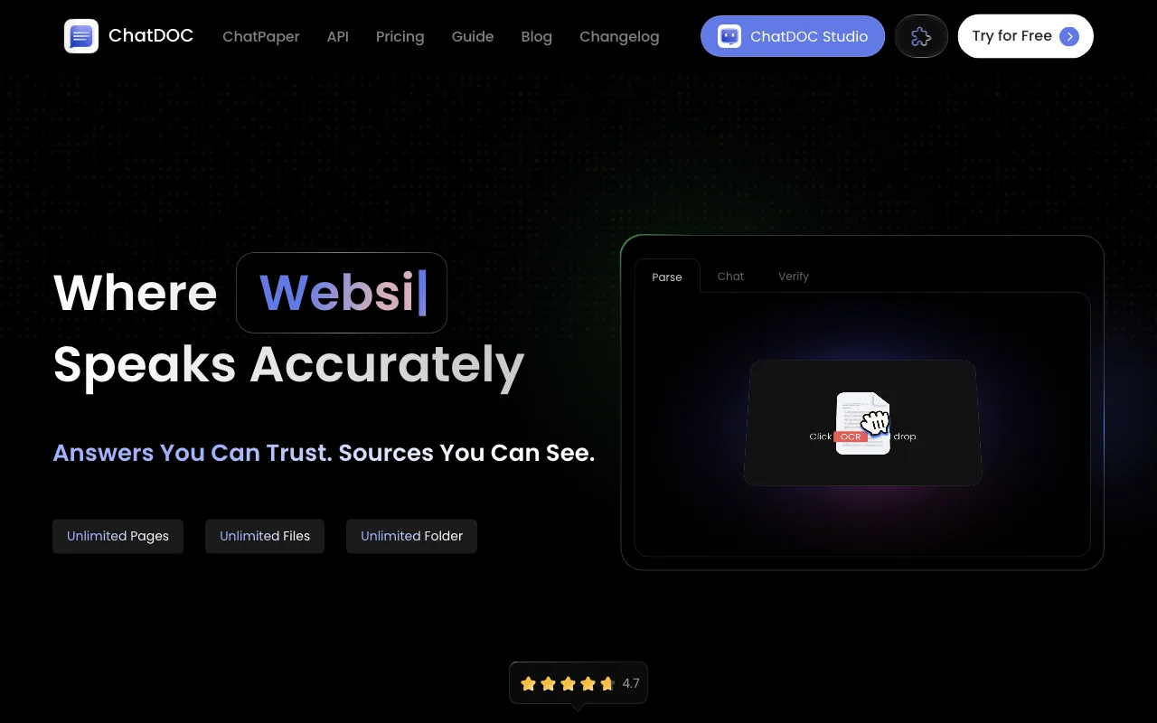 ChatDOC — preview screenshot