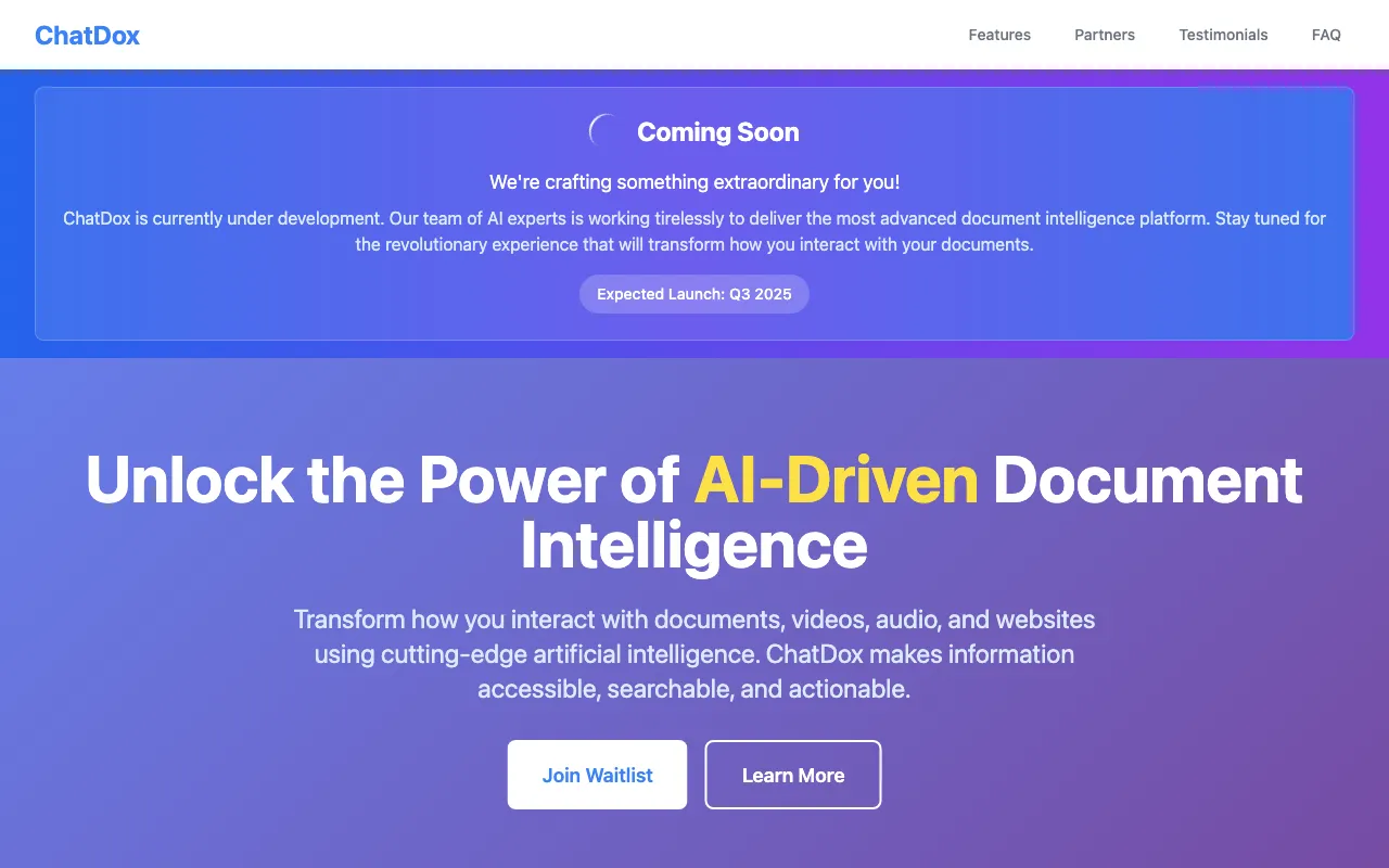 ChatDox AI — preview screenshot
