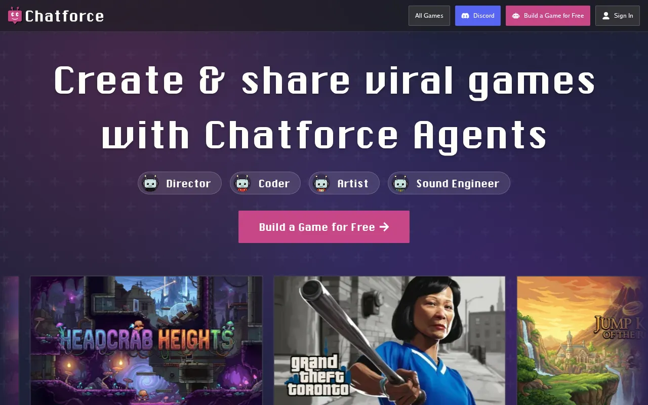 Chatforce — pricing page