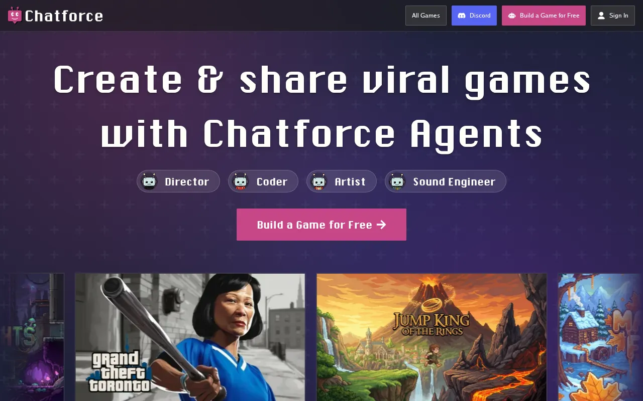 Chatforce — preview screenshot