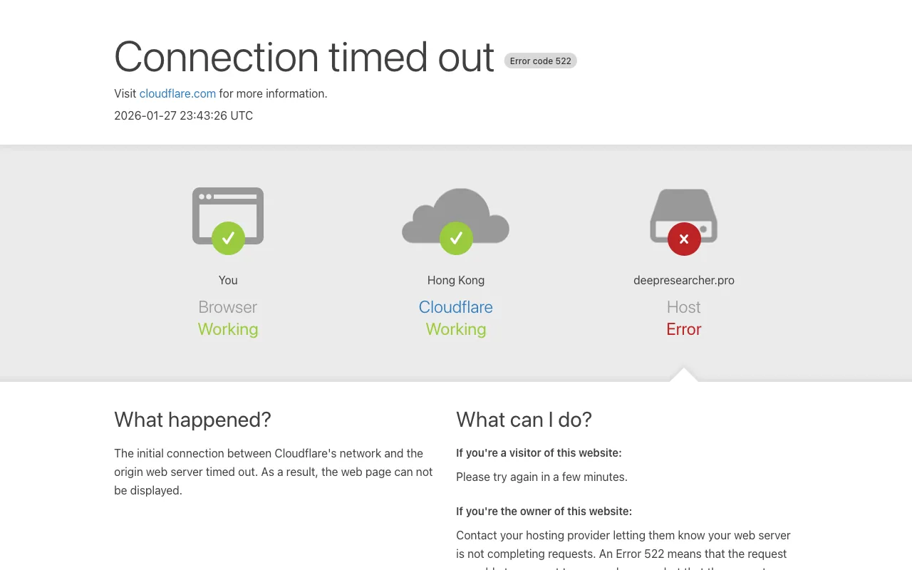 deepresearcher.pro — preview screenshot