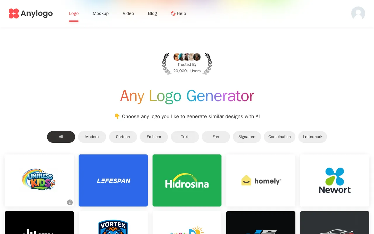 AnyLogo — preview screenshot