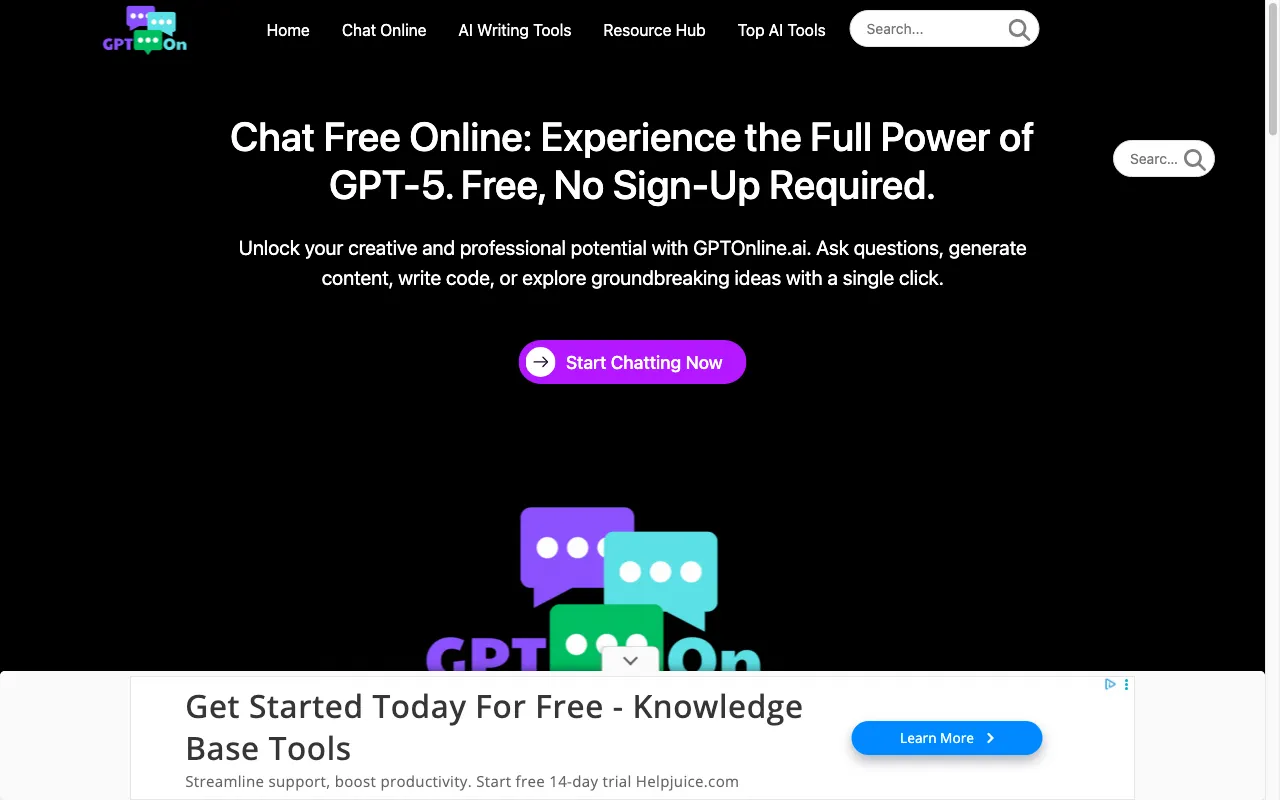 ChatGPT Online — preview screenshot
