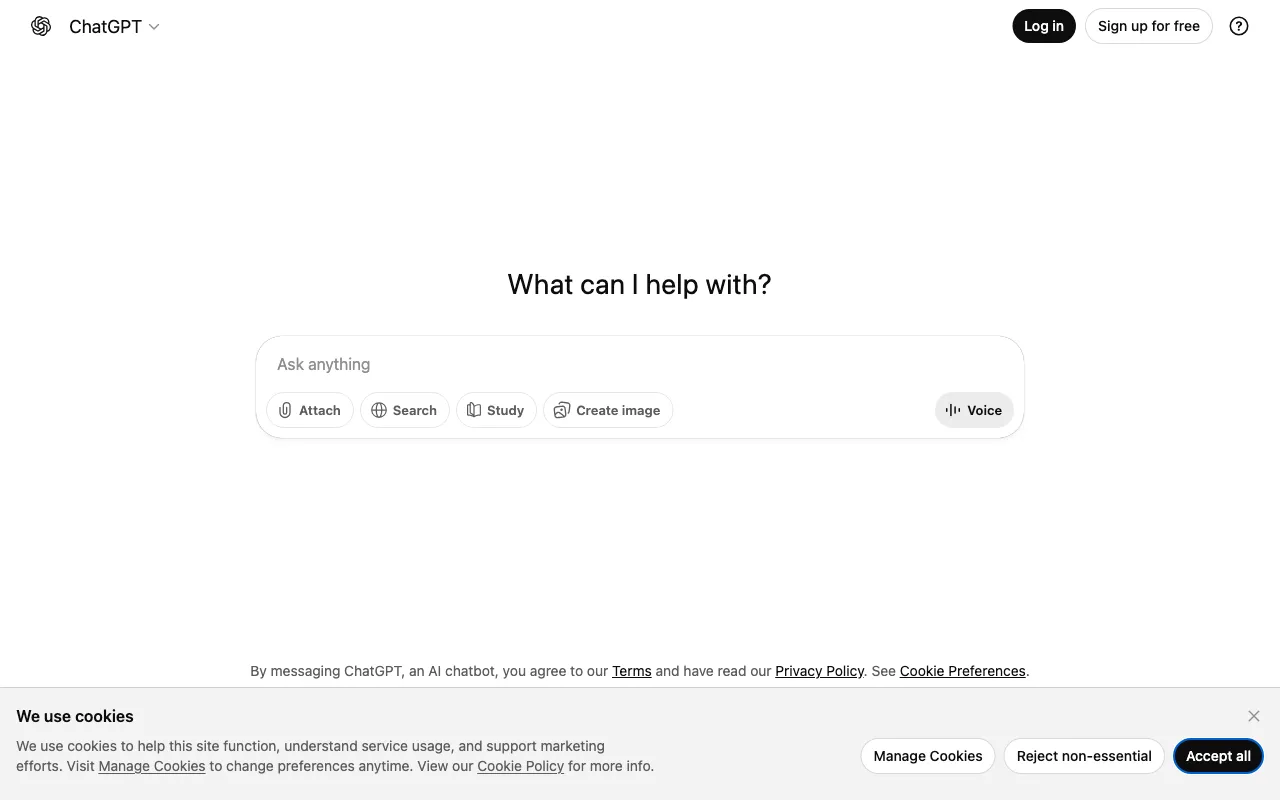 ChatGPT — preview screenshot