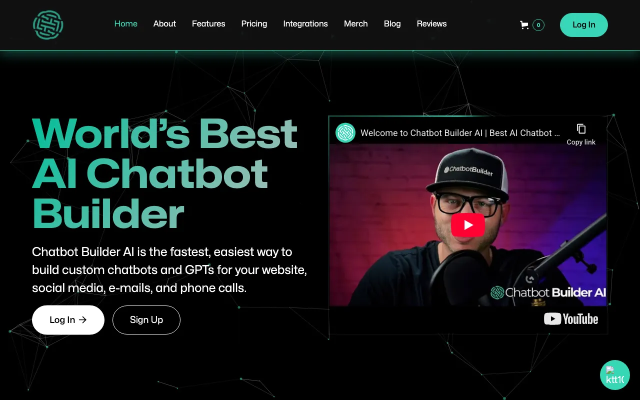 ChatbotBuilder.AI — preview screenshot