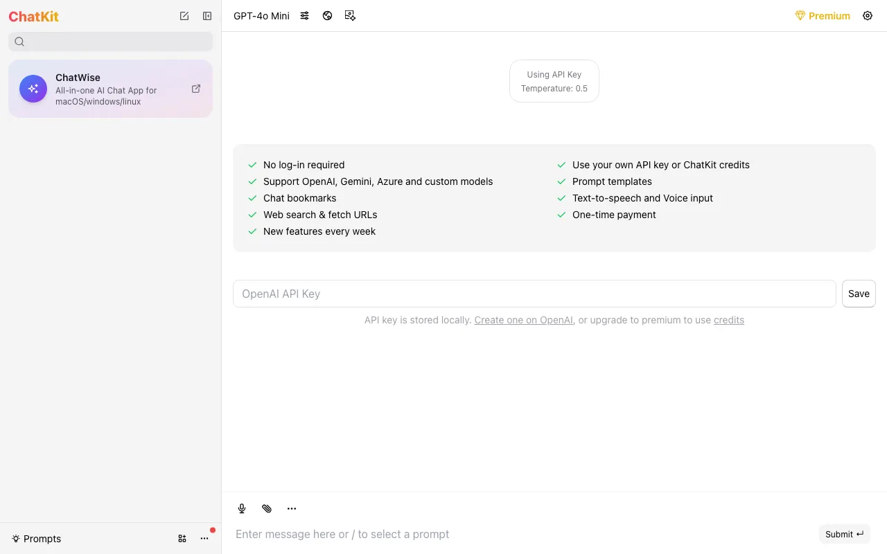 ChatKit — preview screenshot