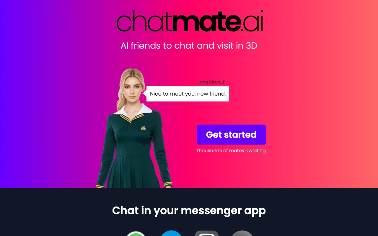Chatmate AI — preview screenshot