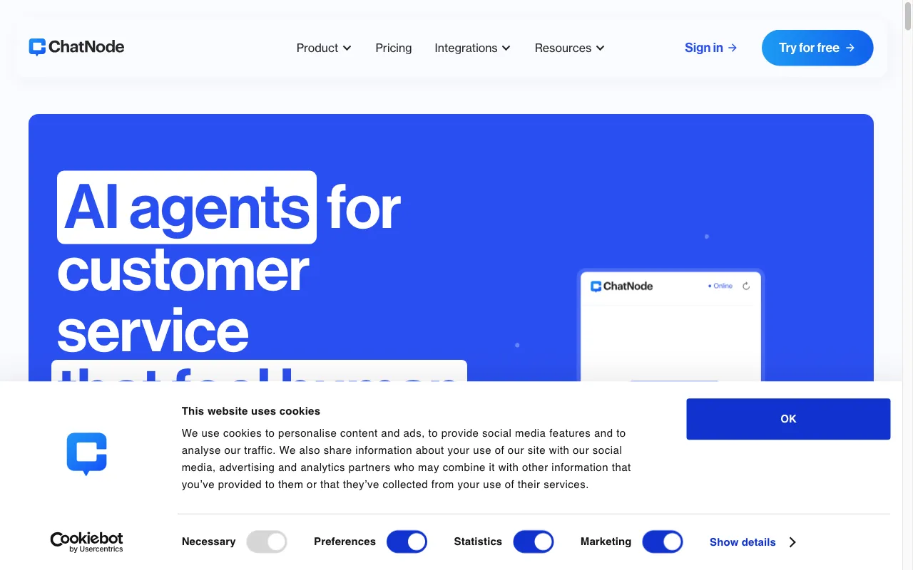 Chatnode — preview screenshot