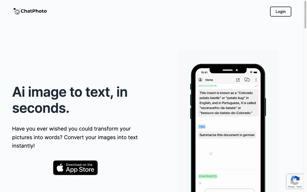 ChatPhoto — preview screenshot