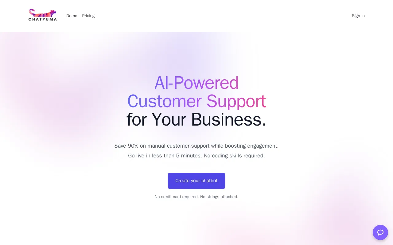 ChatPuma — preview screenshot