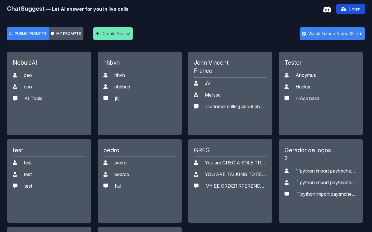 ChatSuggest — preview screenshot