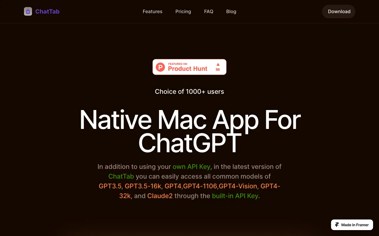 ChatTab — preview screenshot